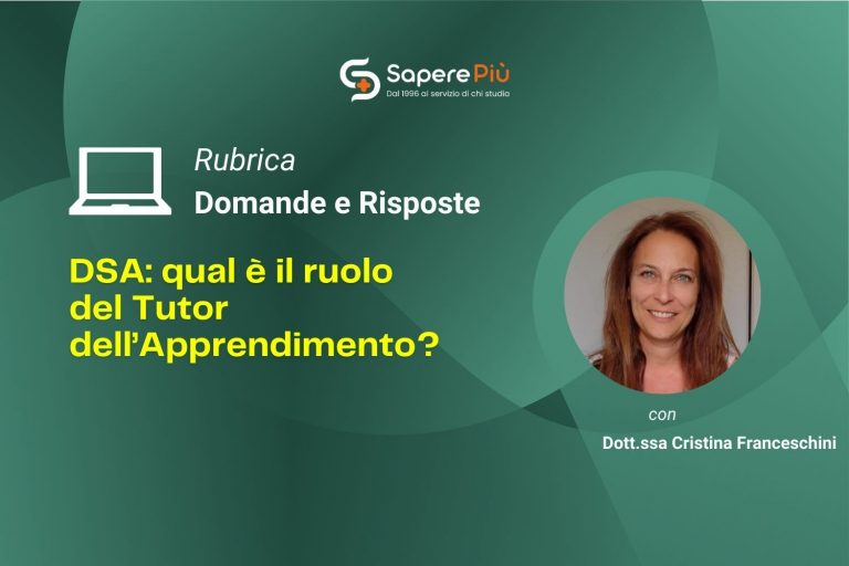 DSA: qual è il ruolo del Tutor dell’Apprendimento?